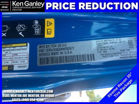 Used 2022 Jeep Wrangler Unlimited Sport AWD/4WD image 25