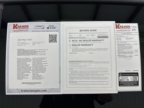 Used 2025 RAM 1500 Lone Star image 35