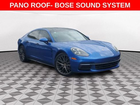 Used 2017 Porsche Panamera 4 AWD/4WD image 1