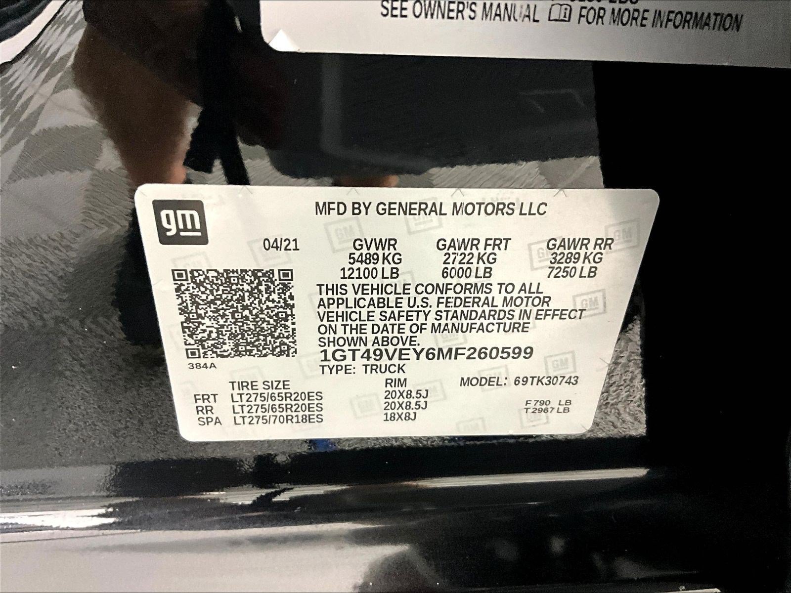 Used 2021 GMC Sierra 3500 AT4 w/ AT4 Premium Plus Package AWD/4WD image 20