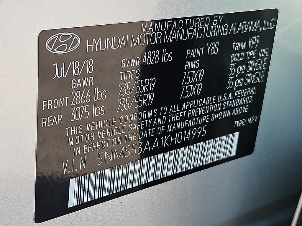 Used 2019 Hyundai Santa Fe FWD image 30