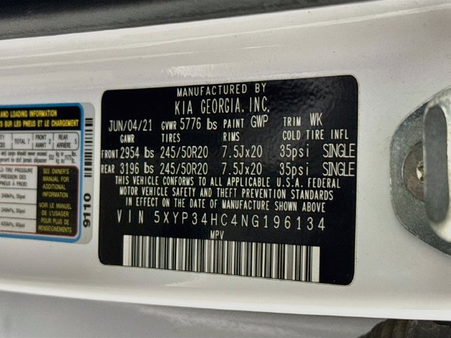 Used 2022 Kia Telluride EX w/ EX Premium Package FWD image 37