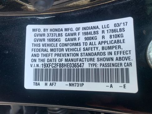 Used 2017 Honda Civic EX image 32