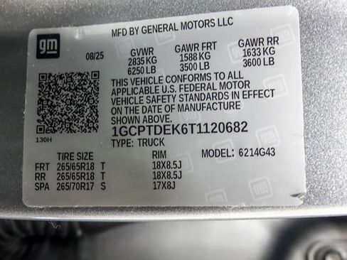 Used 2026 Chevrolet Colorado Z71 AWD/4WD image 33