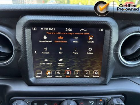 Certified 2023 Jeep Wrangler Unlimited Sahara w/ Cold Weather Group AWD/4WD image 80