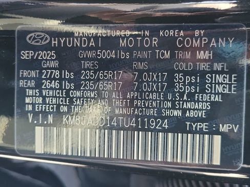 New 2026 Hyundai Tucson Blue SE w/ Tow & Go Package AWD/4WD image 24