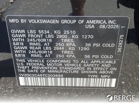 New 2026 Volkswagen Atlas Cross Sport SE image 26