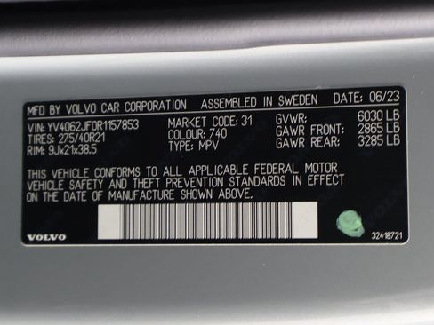 Certified 2024 Volvo XC90 B6 Ultimate AWD/4WD image 16