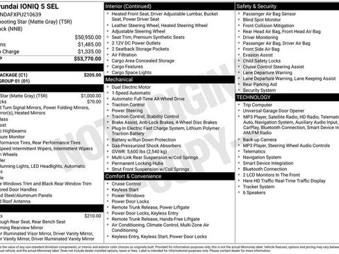 Used 2023 Hyundai Ioniq 5 SEL w/ Cargo Package AWD/4WD image 3