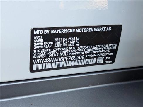Certified 2023 BMW i4 eDrive35 w/ Parking Assistance Package RWD image 26
