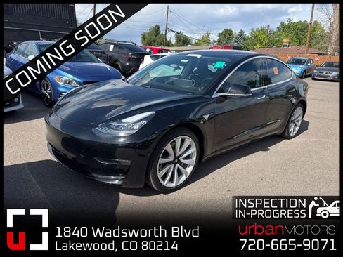 Used 2018 Tesla Model 3 Long Range AWD/4WD image 1