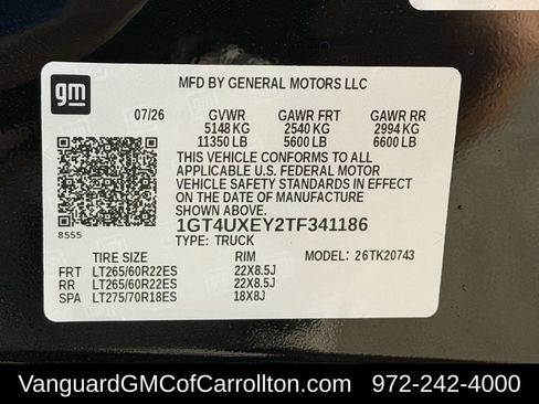 New 2026 GMC Sierra 2500 Denali Ultimate AWD/4WD image 25