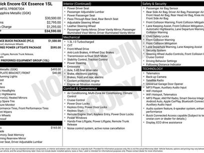 Used 2023 Buick Encore GX Essence w/ Experience Buick Package