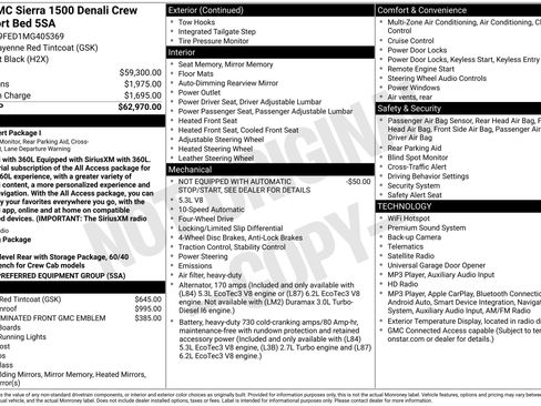 Used 2021 GMC Sierra 1500 Denali AWD/4WD image 3