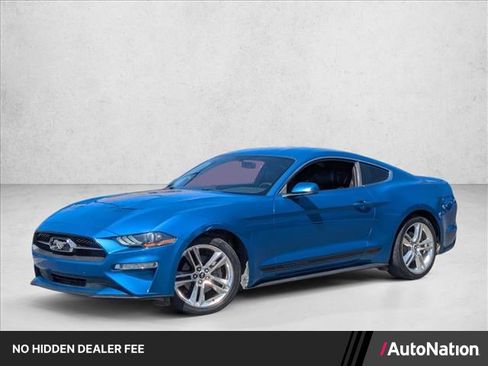 Used 2019 Ford Mustang Premium w/ Pony Package RWD image 1