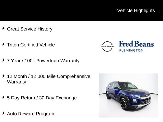 Used 2023 Chevrolet TrailBlazer LT w/ Convenience Package FWD image 6