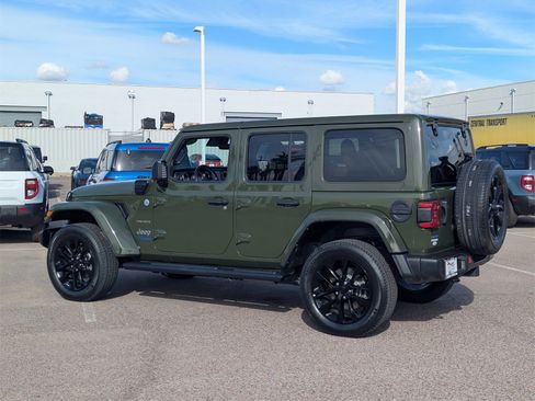 Used 2021 Jeep Wrangler Unlimited Sahara 4xe w/ Cold Weather Group image 3