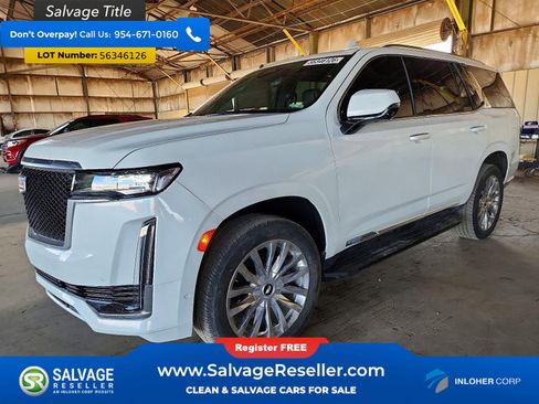 Used 2021 Cadillac Escalade Premium Luxury AWD/4WD image 1