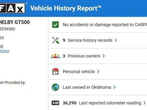 Used 2014 Ford Mustang Shelby GT500 w/ Equipment Group 821A image 7