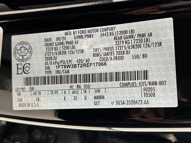 Used 2024 Ford F350 Lariat w/ Black Appearance Package AWD/4WD image 68