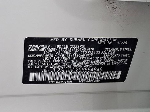 Certified 2025 Subaru Forester Sport w/ Popular Package #1 AWD/4WD image 27