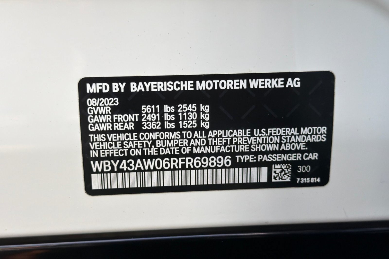 Used 2024 BMW i4 eDrive35 w/ M Sport Package RWD image 26