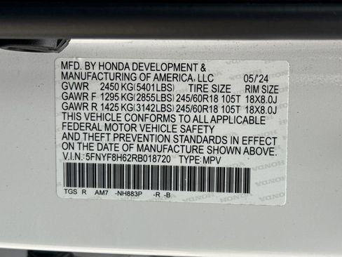 Certified 2024 Honda Passport TrailSport image 29