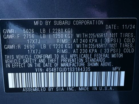 Certified 2025 Subaru Outback Wilderness image 37