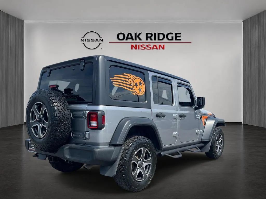 Used 2018 Jeep Wrangler Unlimited Sport S AWD/4WD image 3