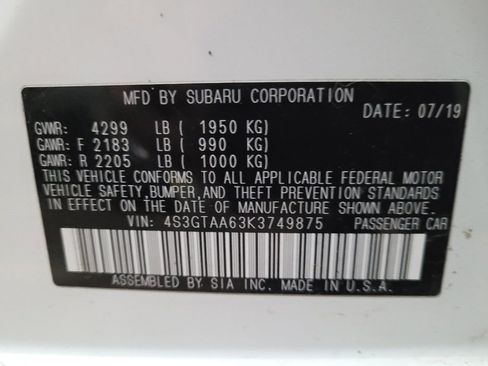 Used 2019 Subaru Impreza 2.0i image 33