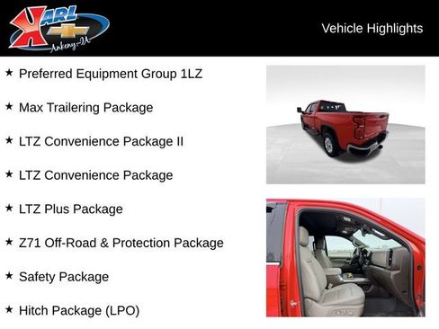 Certified 2024 Chevrolet Silverado 2500 LTZ w/ LTZ Plus Package image 2