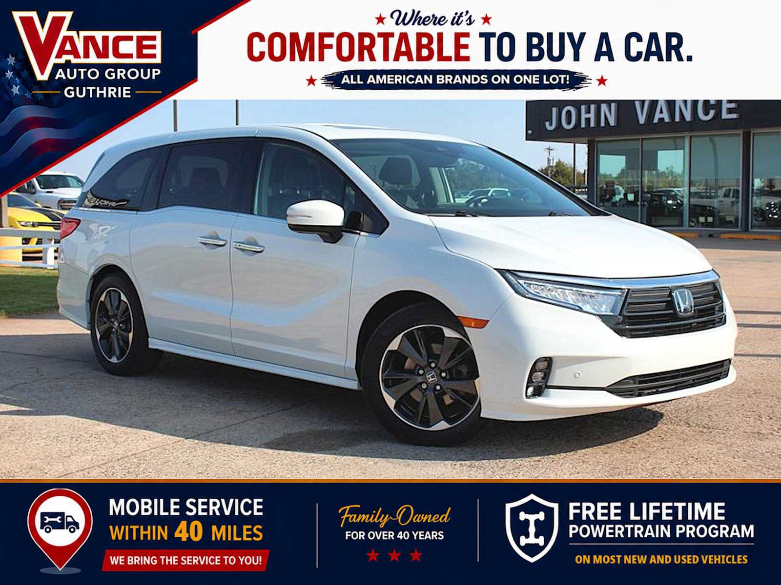 Used 2022 Honda Odyssey Elite image 1