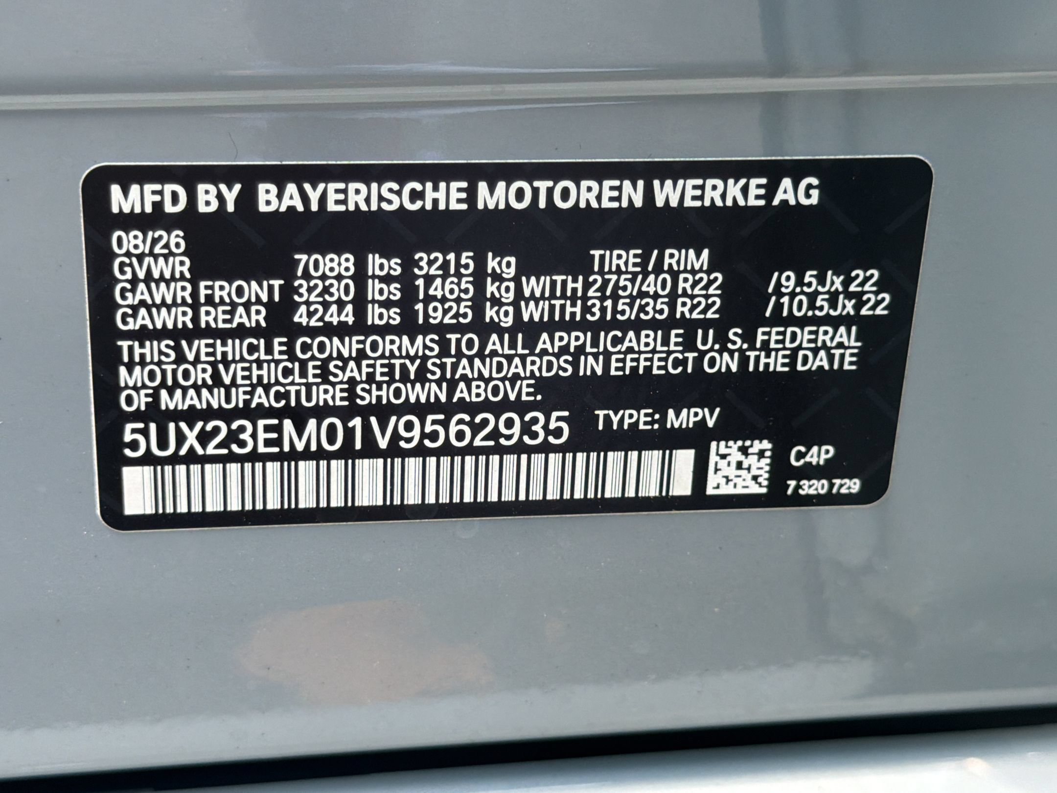 Used 2027 BMW X7 xDrive40i w/ M Sport Package AWD/4WD image 27
