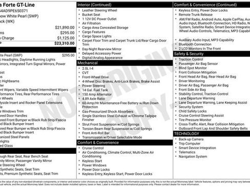 Used 2023 Kia Forte GT-Line FWD image 5
