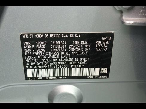 Used 2020 Honda HR-V EX image 22