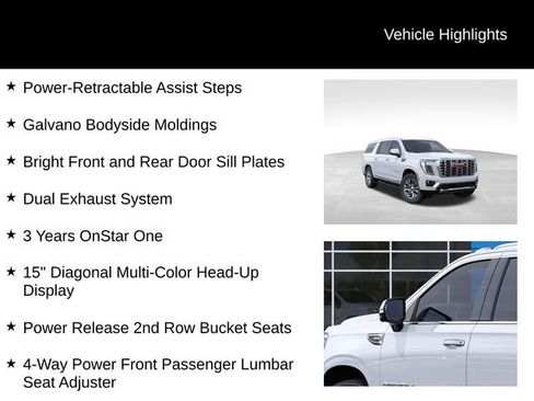 New 2026 GMC Yukon XL Denali w/ Sun & Power Step Package AWD/4WD image 14