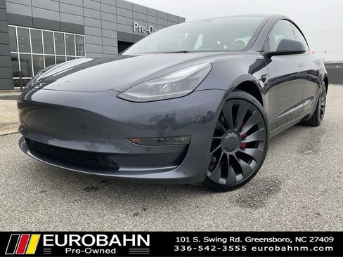 Used 2023 Tesla Model 3 Performance AWD/4WD image 1