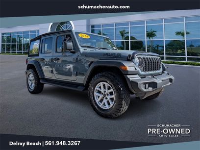Certified 2024 Jeep Wrangler Sport