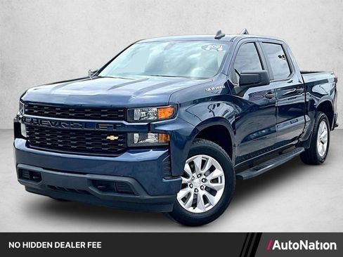 Used 2021 Chevrolet Silverado 1500 Custom RWD image 1