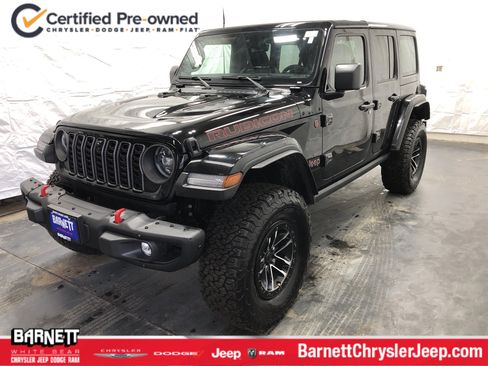 Certified 2024 Jeep Wrangler Unlimited Rubicon AWD/4WD image 1