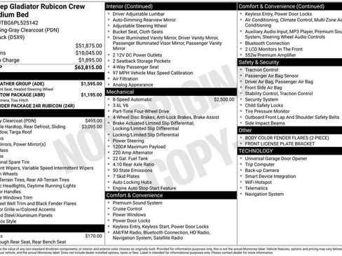 Used 2023 Jeep Gladiator Rubicon w/ Cold Weather Group image 5