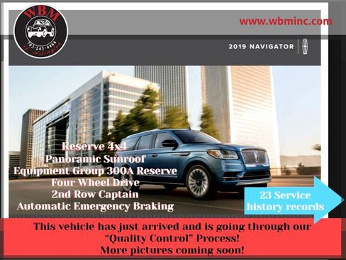 Used 2019 Lincoln Navigator Reserve w/ Cargo Package image 1