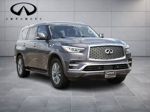 Used 2022 INFINITI QX80 Luxe w/ Cargo Package RWD image 3