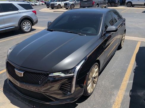Used 2024 Cadillac CT4 V w/ LPO, ONYX Package AWD/4WD image 2