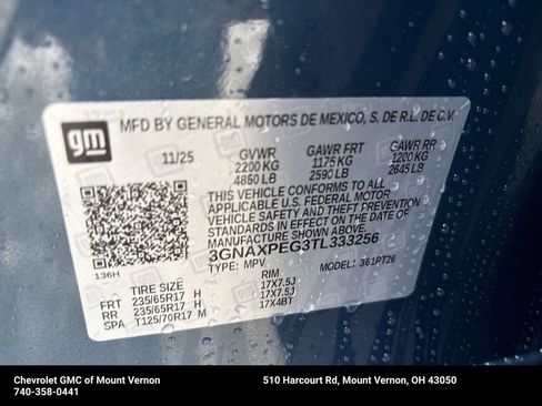 New 2026 Chevrolet Equinox LT w/ Convenience Package II image 29