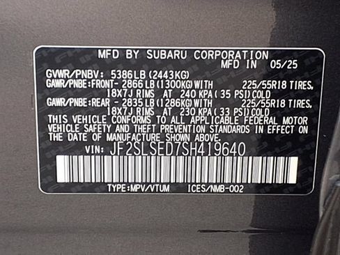 Certified 2025 Subaru Forester Premium AWD/4WD image 10