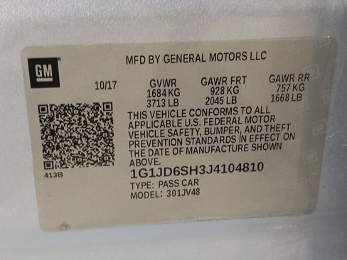 Used 2018 Chevrolet Sonic LT FWD image 33