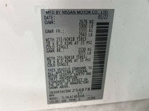 Used 2022 Nissan Pathfinder S w/ Cargo Package image 27