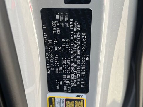 New 2026 Kia Carnival SX w/ SX Dark Edition Package image 32