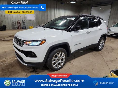 Used 2025 Jeep Compass Limited AWD/4WD image 1